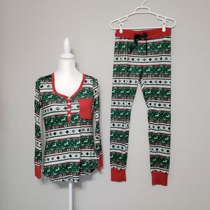 Brand New Christmas Fair Isle Pajama Set from ILJ